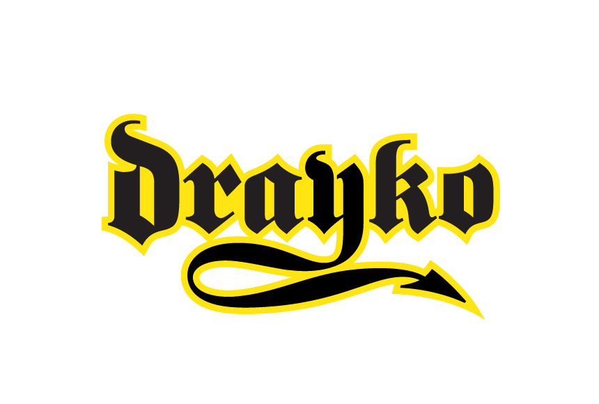 Mightyworld Drayko logo branding design
