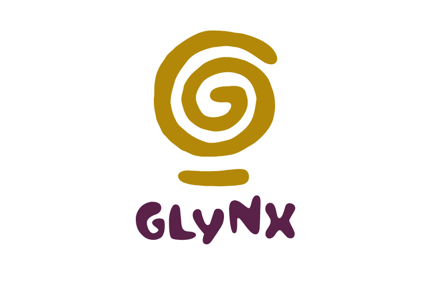 Mightyworld Glynx logo branding design