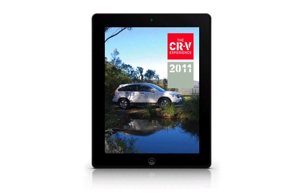 Mightyworld Honda CRV experience app design